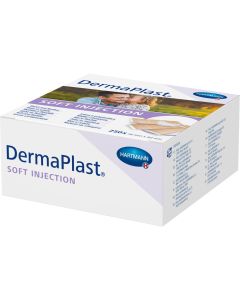 DERMAPLAST SOFT Injection Pflasterstrips 16x40 mm