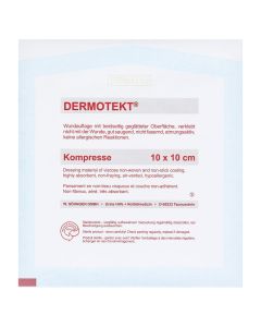 DERMOTEKT Kompresse V 10x10 cm