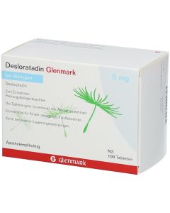 DESLORATADIN Glenmark 5 mg Tabletten