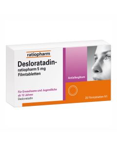 DESLORATADIN-ratiopharm 5 mg Filmtabletten