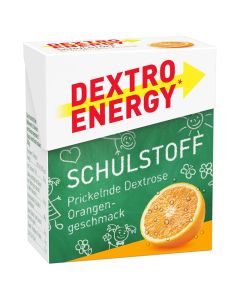 DEXTRO ENERGY Schulstoff Orange Täfelchen