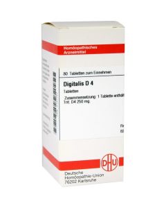 DIGITALIS D 4 Tabletten