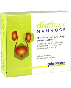 DIUFLUXX Mannose Brausetabletten