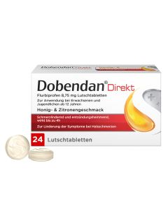 DOBENDAN Direkt Flurbiprofen 8,75 mg Lutschtabl.