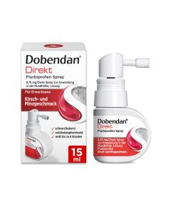 DOBENDAN Direkt Flurbiprofen Spray 8,75mg/Dos.Mund