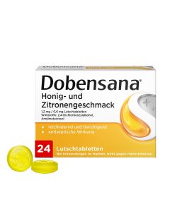 DOBENSANA Honig- u.Zitronengeschm.1,2mg/0,6mg Lut.