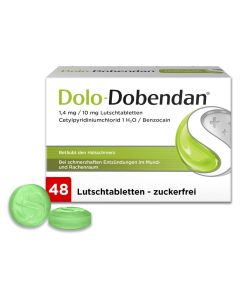 DOLO-DOBENDAN 1,4 mg/10 mg Lutschtabletten