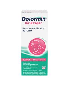 DOLORMIN für Kinder Ibuprofensaft 40 mg/ml Susp.