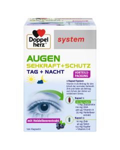 DOPPELHERZ Augen Sehkraft+Schutz system Kapseln