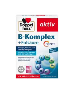 DOPPELHERZ B-Komplex+Folsäure Tabletten