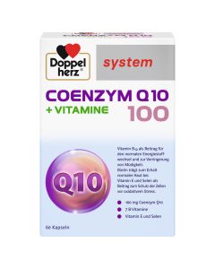 DOPPELHERZ Coenzym Q10 100+Vitamine system Kapseln