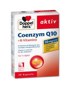 DOPPELHERZ Coenzym Q10+B Vitamine Kapseln