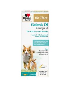 DOPPELHERZ für Tiere Gelenk Öl f.Hunde/Katzen