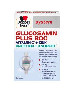 DOPPELHERZ Glucosamin Plus 800 system Kapseln