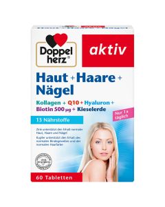 DOPPELHERZ Haut+Haare+Nägel Tabletten