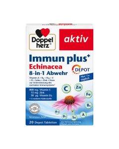 DOPPELHERZ Immun plus Echinacea Depot Tabletten