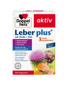 DOPPELHERZ Leber plus Kapseln