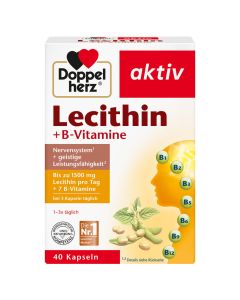 DOPPELHERZ Lecithin+B-Vitamine Kapseln