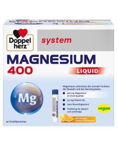 DOPPELHERZ Magnesium 400 Liquid system Trinkamp.