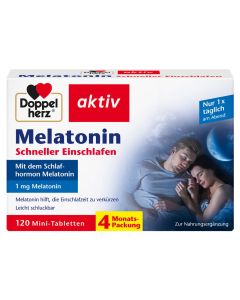 DOPPELHERZ Melatonin Tabletten