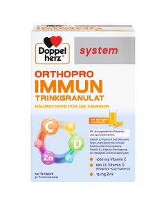 DOPPELHERZ Orthopro Immun Trinkgranulat system