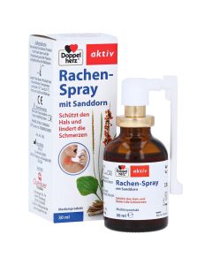 DOPPELHERZ Rachen-Spray mit Sanddorn