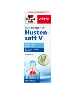 DOPPELHERZ Spitzwegerich Hustensaft V