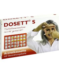 DOSETT S Arzneikassette rot