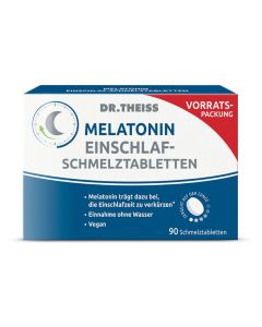 DR.THEISS Melatonin Einschlaf-Schmelztabletten