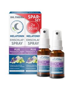 DR.THEISS Melatonin Einschlaf-Spray Plus Spar-Set