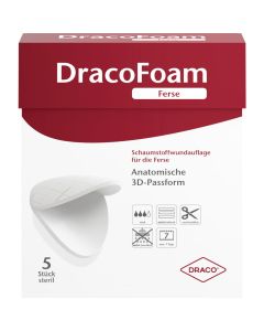 DRACOFOAM Schaumstoff Wundauflage Ferse