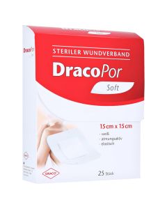 DRACOPOR Wundverband 15x15 cm steril