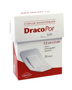 DRACOPOR Wundverband 5x7,2 cm steril