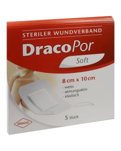 DRACOPOR Wundverband 8x10 cm steril