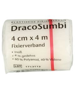 DRACOSUMBI Fixierbinde 4 cmx4 m weiss