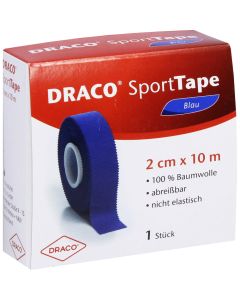 DRACOTAPEVERBAND 2 cmx10 m blau