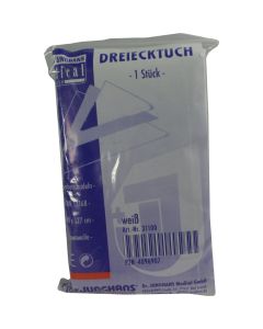 DREIECKTUCH rohweiss 90x90x127 31100