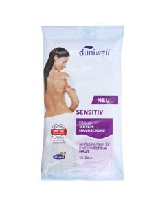 DUNIWELL Einmal Waschhandschuhe sensitiv