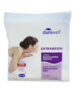 DUNIWELL Einmal Waschlappen sensitiv