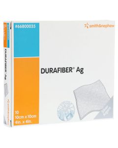 DURAFIBER Ag 10x10 cm Verband