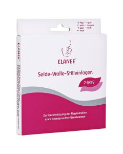 ELANEE Stilleinlagen Seide-Wolle 2lagig