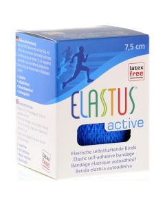 ELASTUS Active Sportbandage 7,5 cmx4,6 m blau