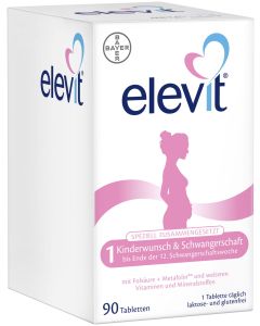 ELEVIT 1 Kinderwunsch &amp; Schwangerschaft Tabletten