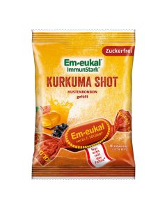 EM-EUKAL Bonbons Kurkuma-Shot gefüllt zuckerfrei