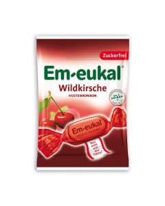 EM EUKAL Bonbons Wildkirsche zuckerfrei