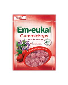 EM EUKAL Gummidrops Wildkirsche-Salbei zuckerhalt.