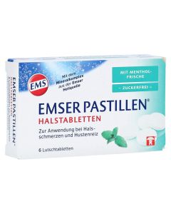 EMSER Pastillen mit Mentholfrische zuckerfrei