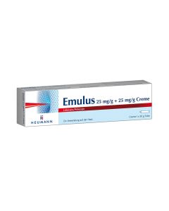 EMULUS 25 mg/g + 25 mg/g Creme