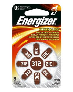 ENERGIZER Hörgerätebatterie 312