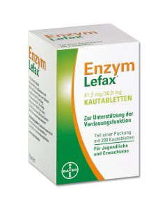 ENZYM LEFAX Kautabletten